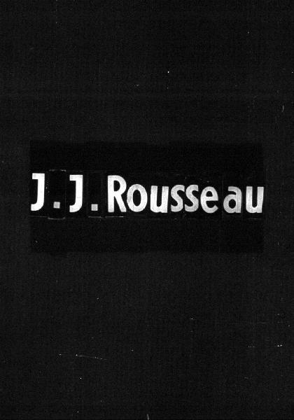Jean-Jacques Rousseau (1712-1778) 