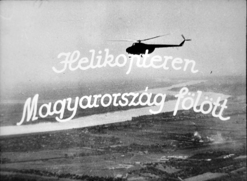 Helikopteren Magyarország felett 