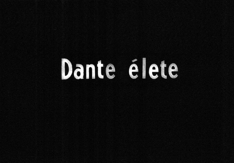 Dante élete