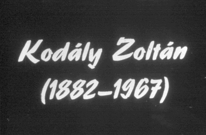 Kodály Zoltán ( 1882 - 1967 )