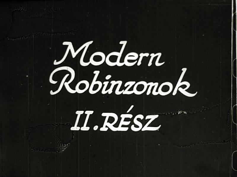 Modern Robinzonok II.