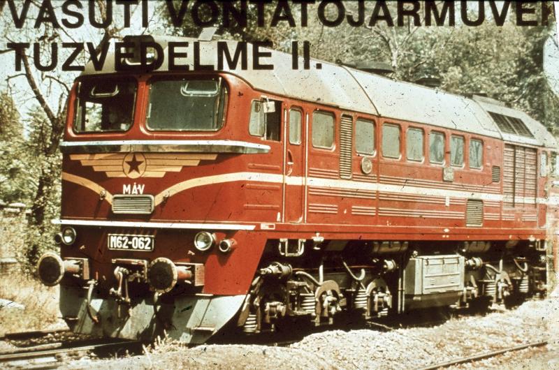 Vasúti vontatójárművek tűzvédelme II.